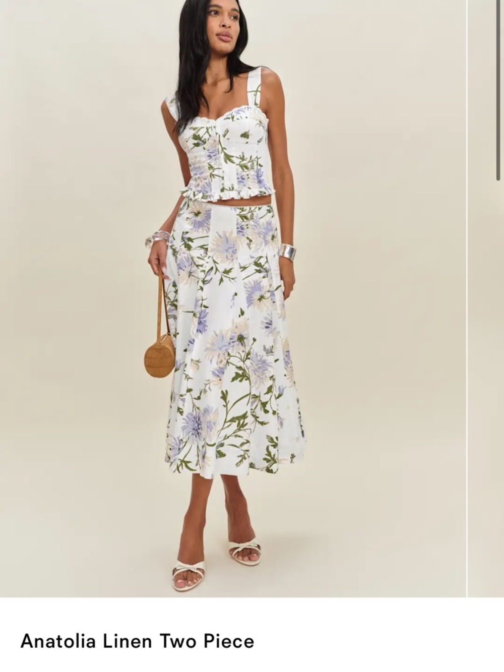 Reformation Anatolia Linen Two Piece Set
